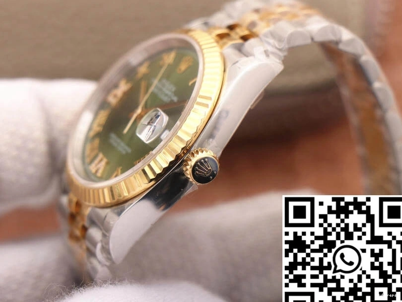 Olive M126233-0025 Dial EW Green Datejust Factory Rolex 0323